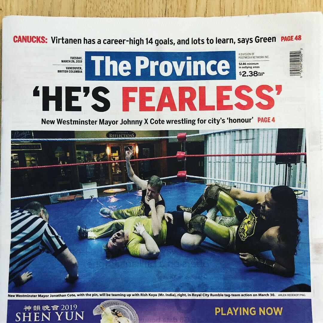 Prince Koya wrestling